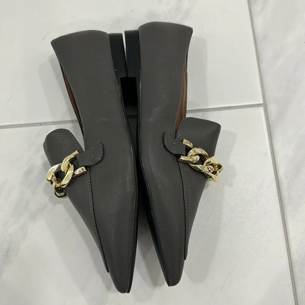 NEW! Linea Paolo Mabel Pointed Toe Loafer - Size 4